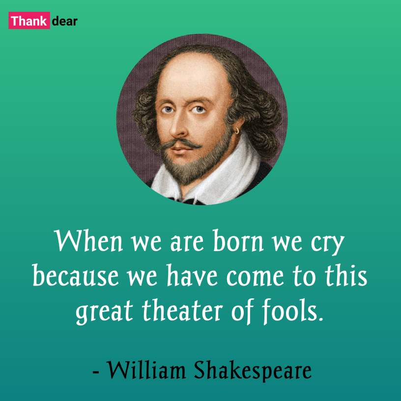Quotes of William Shakespeare